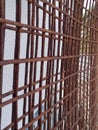 metal wire mesh rusted Royalty Free Stock Photo