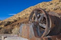 Rusted Mine Hoist Royalty Free Stock Photo