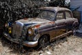 Rusted old car Royalty Free Stock Photo