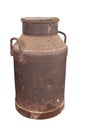 Rusted Old Milk Container