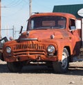 Rusted Out Antique International Truck Royalty Free Stock Photo