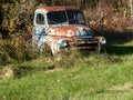Rusted pickup truck