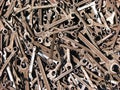 Rusted Spanners Royalty Free Stock Photo