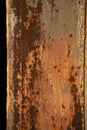 Rusted Texture on Steel Royalty Free Stock Photo