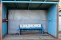 Rusted washbasins