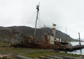 Rusted Whaling Boat at Grytviken South Georgia