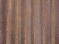 Rusted zinc plate surface texture background.