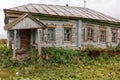 Rustic abandoned old collapsing house Royalty Free Stock Photo