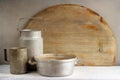 Rustic aluminum cookware