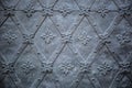 Rustic ancient doors pattern medieval repetitive ornaments