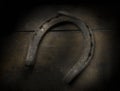 Rustic Antique Horeshoe Royalty Free Stock Photo