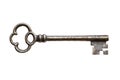 Rustic Antique Key With Patina Finish Isolated On Transparent Background Royalty Free Stock Photo