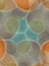 Rustic Background Soft Spirals Royalty Free Stock Photo