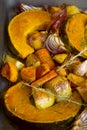 Rustic Baked Vegetables Royalty Free Stock Photo