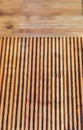 Rustic bamboo texture. Horizontal and vertical lines.