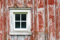 Rustic Barn Siding and Window Background Image. Royalty Free Stock Photo