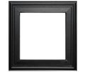 Rustic black photo frame Royalty Free Stock Photo