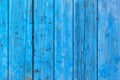 Rustic blue planks surface
