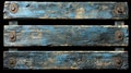 Rustic blue wooden pallet, grunge texture, dark background, ideal for design Royalty Free Stock Photo