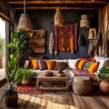 rustic boho rustic design with bohemian elements like natural