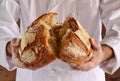 Rustic bread Royalty Free Stock Photo