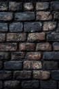Rustic Brick Wall with Light Perfect as a Backdrop or Background Royalty Free Stock Photo
