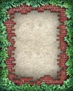 Rustic Broken Brick Frame