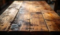 Rustic Brown Wooden Table Texture Closeup Royalty Free Stock Photo