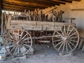 Rustic Buckboard Wagon