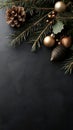 Rustic Elegance: A Naturalistic Wall Display of Pinecones, Fir B