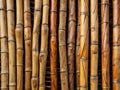 Rustic Cane Mesh Detailed Bamboo Fiber Weaving Background Texture Generative using Ai