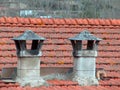 Rustic chimney