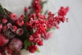 Rustic Christmas Decoration Royalty Free Stock Photo