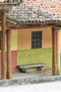 Rustic colonial style architecture in Vilcabamba Ecuador