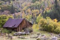 Rustic Colorado Barn Royalty Free Stock Photo