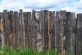 Rustic country fence Royalty Free Stock Photo