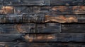 Rustic 3D Wood Texture Background: A Dark and Modern Wooden Facing for a Natural and Textured Look