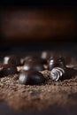 Rustic Dark Liquer Chocolates