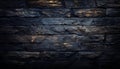 Rustic Elegance - Old Wood Texture Details with Burnt Touches on a Black Textured Background. Royalty Free Stock Photo