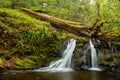 Rustic Falls on Orcas Island in the San Juan Islands, Washington Royalty Free Stock Photo