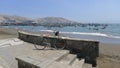 Rustic fishing boats in Ancon, north of Lima