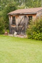 Rustic garden shed