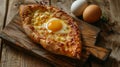 Rustic Georgian Acharuli Khachapuri