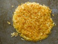 Rustic golden crispy swiss rosti Royalty Free Stock Photo