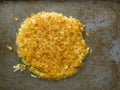 Rustic golden crispy swiss rosti Royalty Free Stock Photo