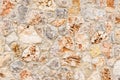 Gray brown colored nature stone wall background texture Royalty Free Stock Photo