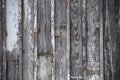 Rustic grey worn board and batten vertical siding background with white paint remnants Royalty Free Stock Photo