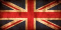 Rustic, Grunge British, United Kingdom Flag