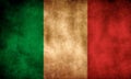 Rustic, Grunge Italy Flag Royalty Free Stock Photo