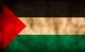 Rustic, Grunge Palestine Flag